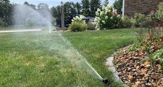 North Point Outdoors irrigation installation