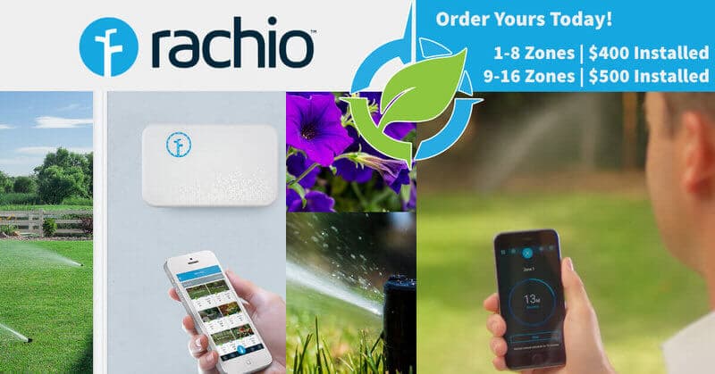 Rachio Sprinkler Controller brochure